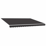 Awning Replacement Fabric Grey 500x300 cm Polyester