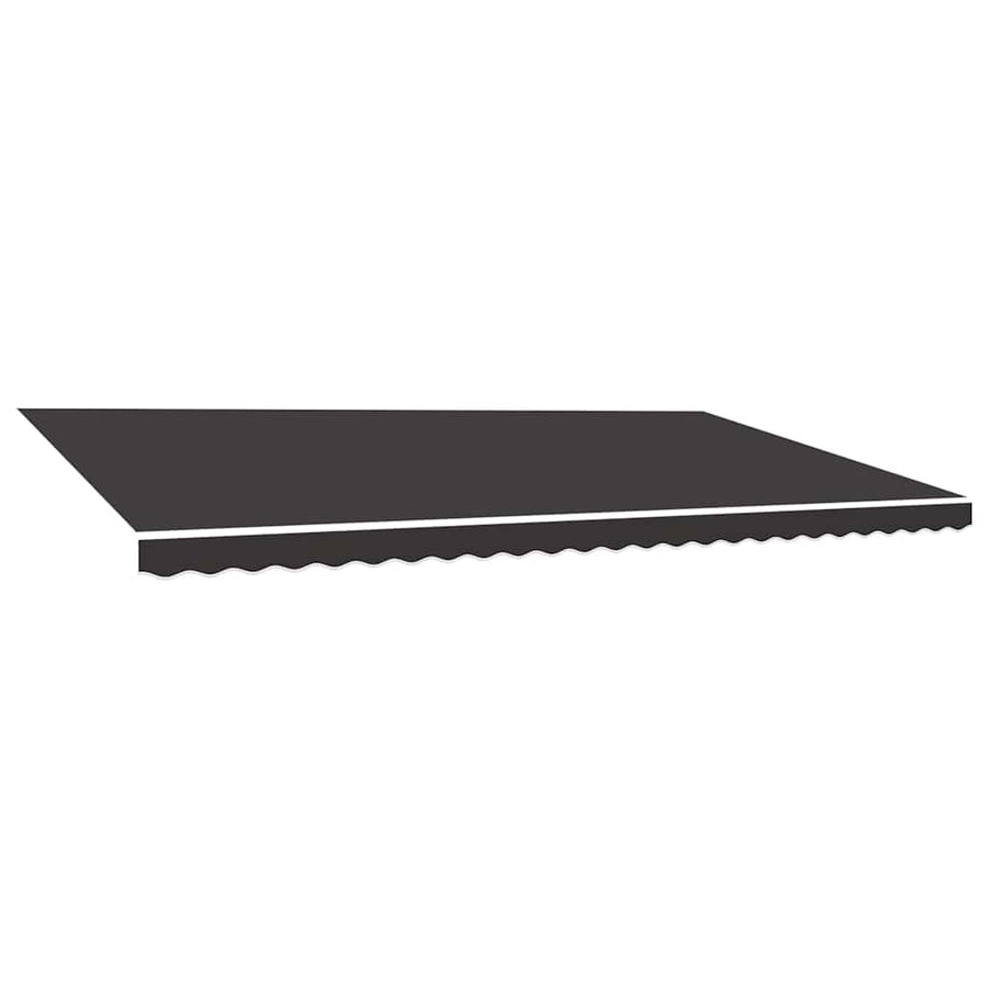 Awning Replacement Fabric Grey 600x300 cm Polyester