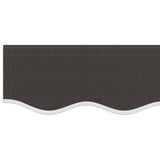 Awning Replacement Fabric Grey 600x300 cm Polyester - Rear View