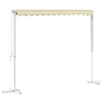 Free Standing Awning 3x3 m Cream