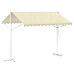 Free Standing Awning 3x3 m Cream