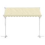 Free Standing Awning 3x3 m Cream