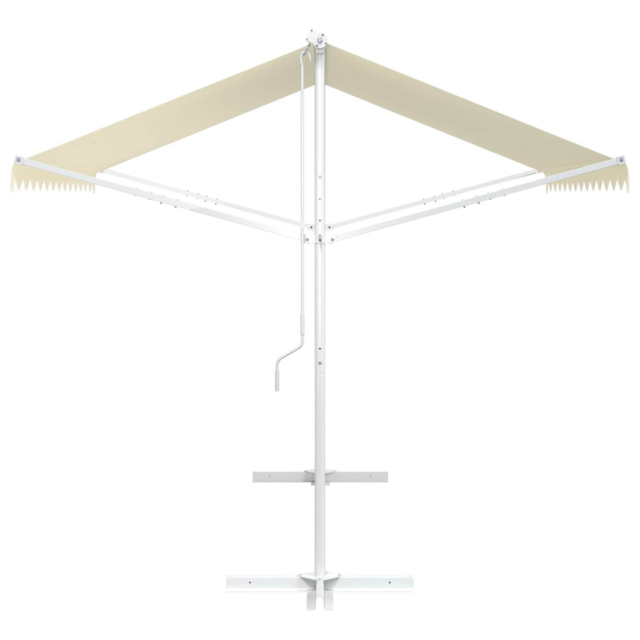 Free Standing Awning 3x3 m Cream