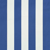 Retractable Awning 150x150 cm Blue and White