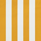 Retractable Awning 300x150 cm Yellow and White