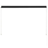 Retractable Awning 200x150 cm Anthracite - 45-Degree Angle