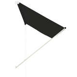 Retractable Awning 250x150 cm Anthracite - Side View