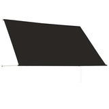 Retractable Awning 250x150 cm Anthracite - Top-Down View