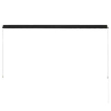 Retractable Awning 250x150 cm Anthracite - 45-Degree Angle