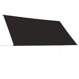 Retractable Awning 300x150 cm Anthracite - Top-Down View