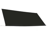 Retractable Awning 350x150 cm Anthracite - Top-Down View