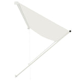 Retractable Awning 350x150 cm Cream - Side View
