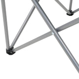 Folding Camping Chairs 2 pcs 96x60x102 cm Blue - Extra Image