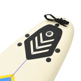 Surfboard 170 cm Blue and Cream - Rear View