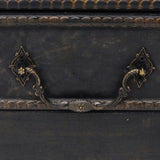 Treasure Chest Wood Black 90x51x42 cm - Extra Image