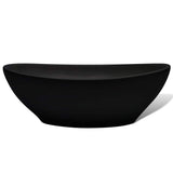 Ceramic Basin 40x33 cm Black