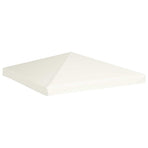 Gazebo Top Cover 310 g/m² 3x3 m Cream White
