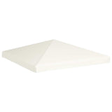 Gazebo Top Cover 310 g/m² 3x3 m Cream White - Front View