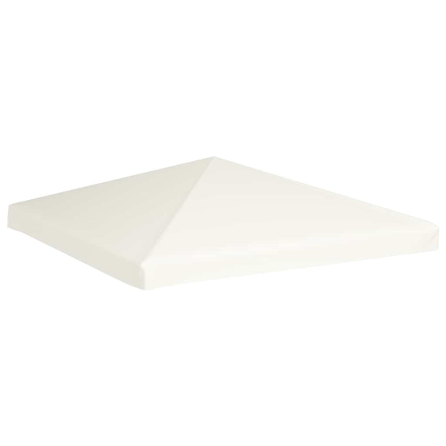 Gazebo Top Cover 310 g/m² 3x3 m Cream White