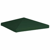 Gazebo Top Cover 310 g/m² 3x3 m Green - Front View