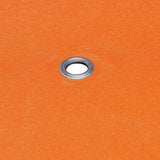 Gazebo Top Cover 310 g/m² 3x3 m Orange - 45-Degree Angle