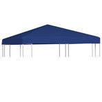 Gazebo Top Cover 310 g/m² 3x3 m Blue