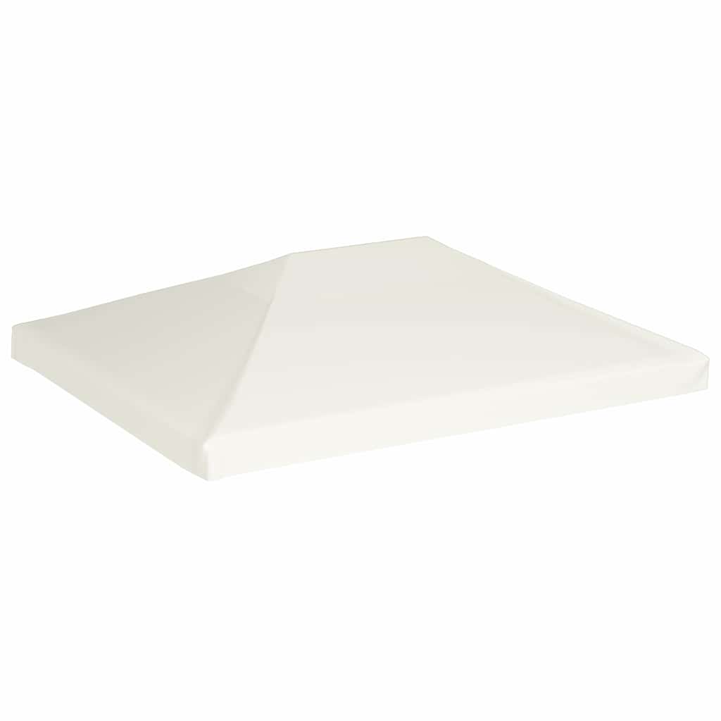 Gazebo Top Cover 310 g/m² 4x3 m Cream White