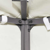 Gazebo Top Cover 310 g/m² 4x3 m Cream White - Top-Down View
