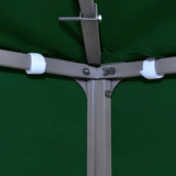Gazebo Top Cover 310 g/m² 4x3 m Green - Top-Down View