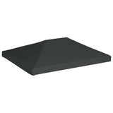 Gazebo Top Cover 310 g/m² 4x3 m Grey - Front View