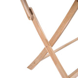 Folding Garden Table 160x80x75 cm Solid Teak Wood