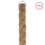Rope 100% Jute 12 mm 250 m