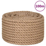 Rope 100% Jute 20 mm 100 m - Front View