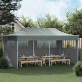 Folding Pop-up Partytent with Sidewalls 3x6 m Anthracite