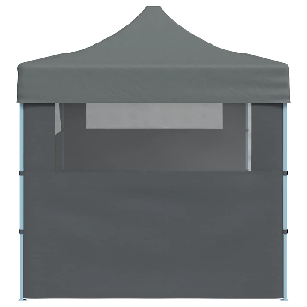 Folding Pop-up Partytent with Sidewalls 3x6 m Anthracite