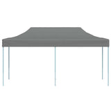 Folding Pop-up Partytent 3x6 m Anthracite - Top-Down View