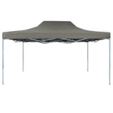 Foldable Tent Pop-Up 3x4.5 m Anthracite