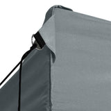 Foldable Tent with 3 Walls 431x291x315 cm Anthracite