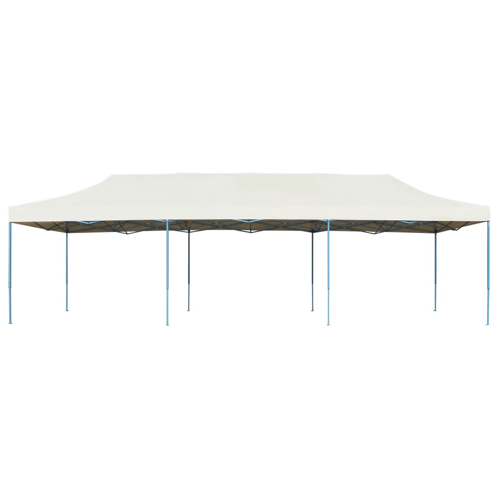 Folding Pop-up Party Tent 3x9 m Cream