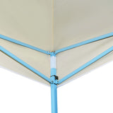 Folding Pop-up Party Tent 3x9 m Cream - 45-Degree Angle