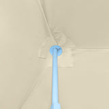 Folding Pop-up Party Tent with 8 Sidewalls 870x291x315 cm Cream - Low Angle