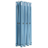 Folding Pop-up Party Tent 3x9 m Blue