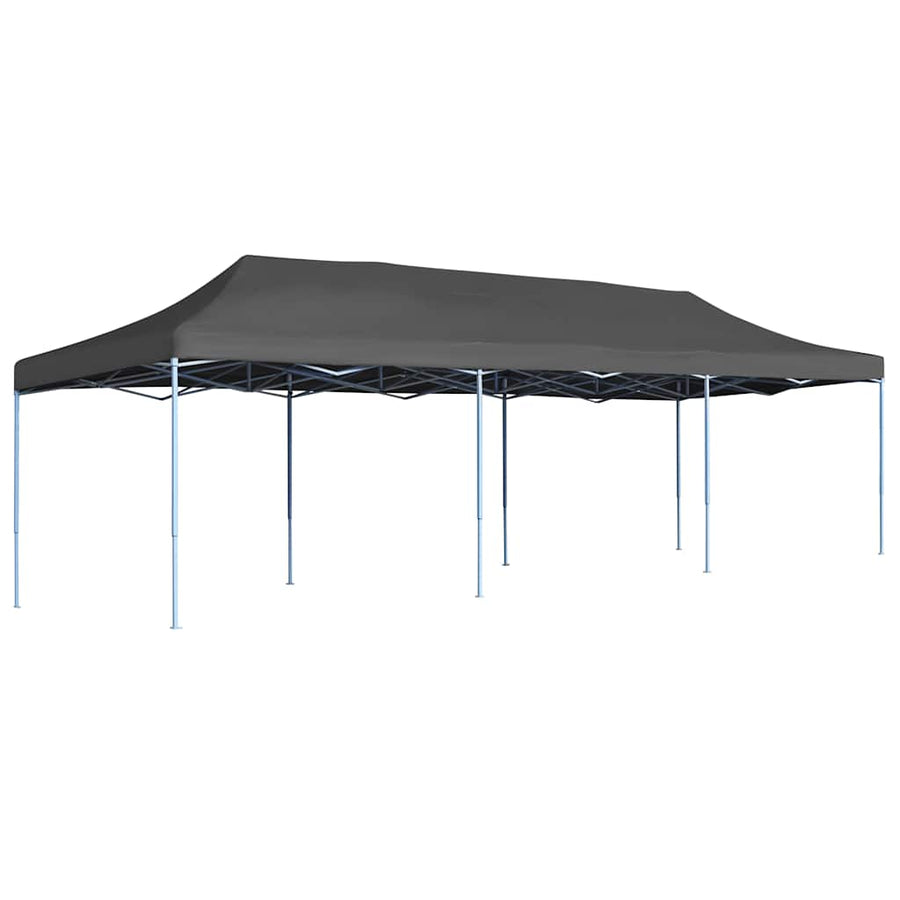 Folding Pop-up Party Tent 3x9 m Anthracite