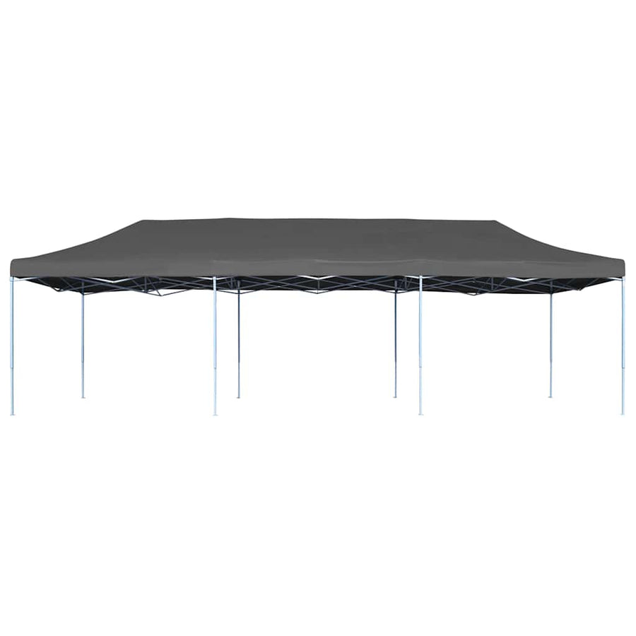 Folding Pop-up Party Tent 3x9 m Anthracite