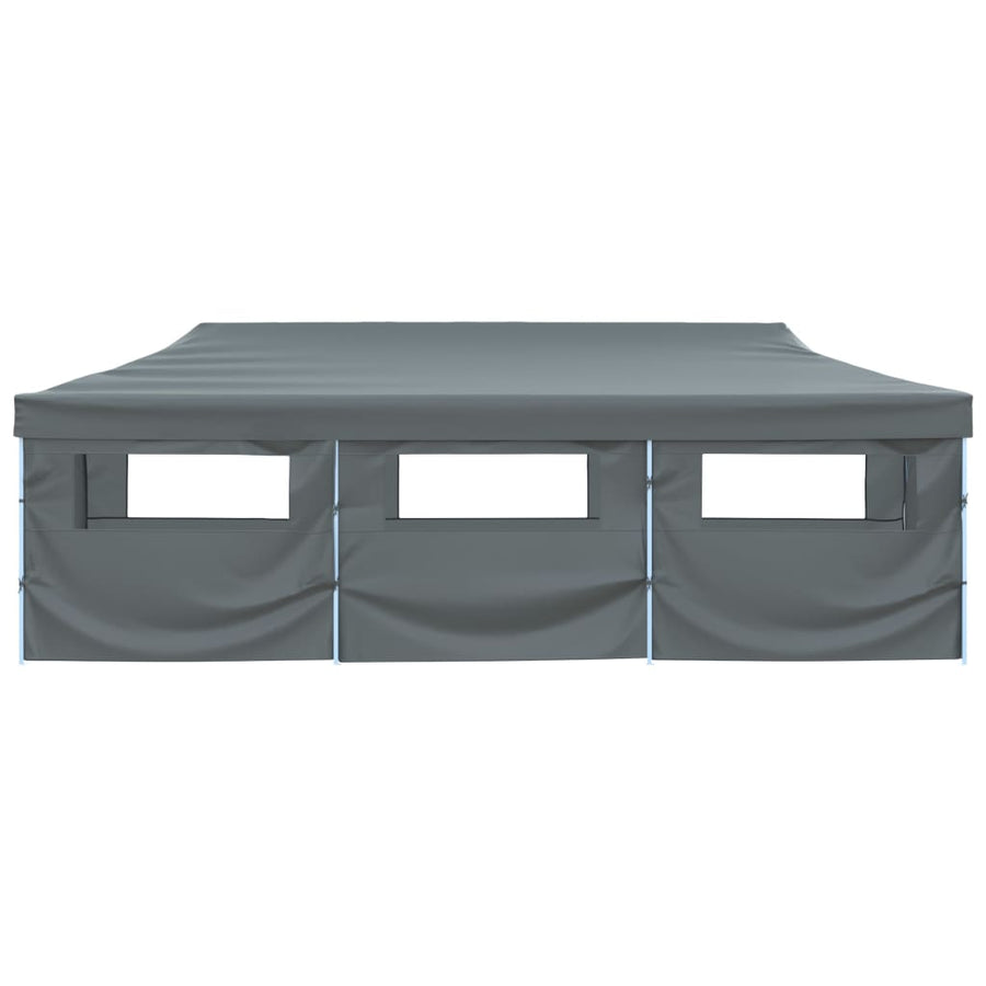 Folding Pop-up Party Tent with 8 Sidewalls 870x291x315 cm