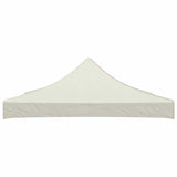 Party Tent Roof 3x3 m Cream - Front View