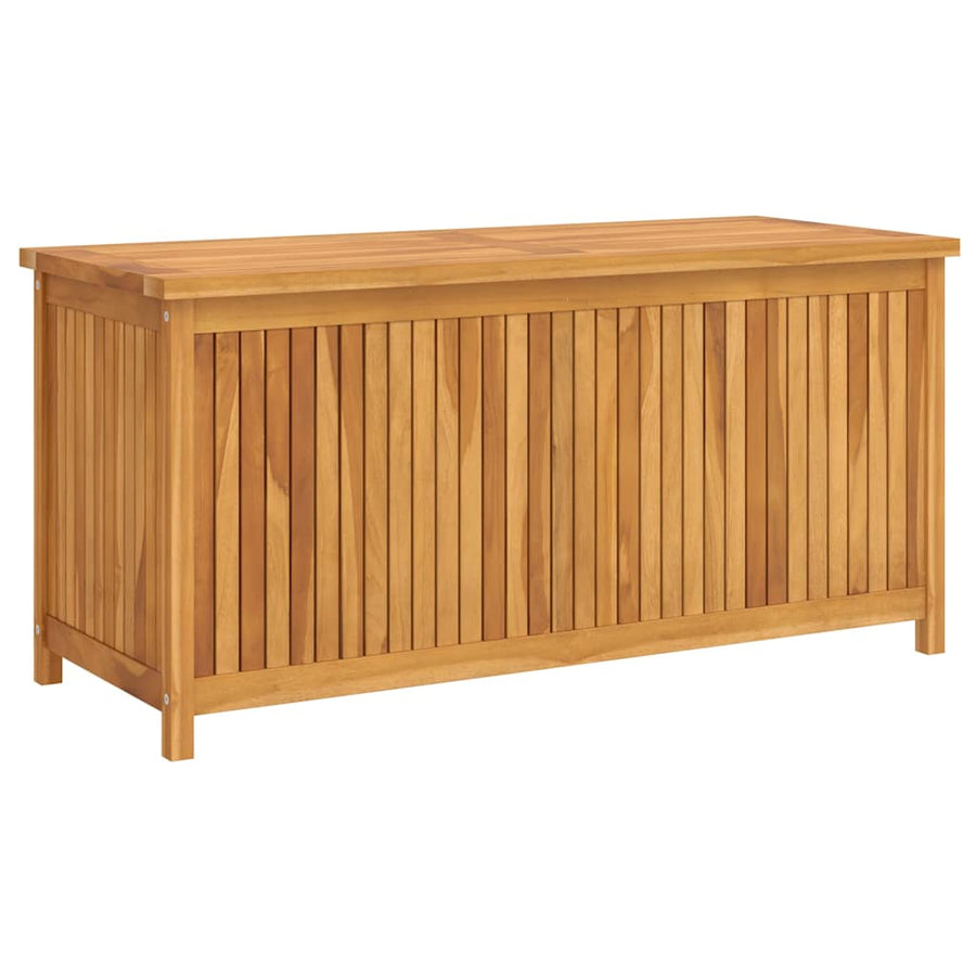 Garden Storage Box 120x50x58 cm Solid Teak Wood