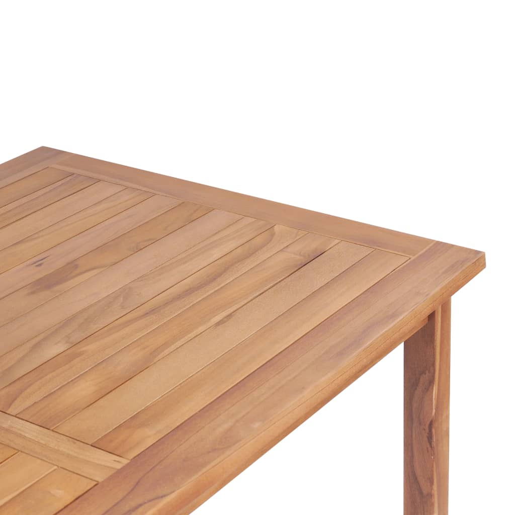 Garden Bar Table 120x65x110 cm Solid Teak Wood