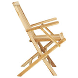 5 Piece Outdoor Dining Set Solid Teak Wood - Extra Image