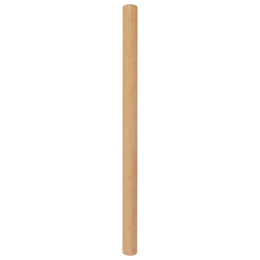 Room Divider Bamboo Width 250 cm Height 165 cm Natural